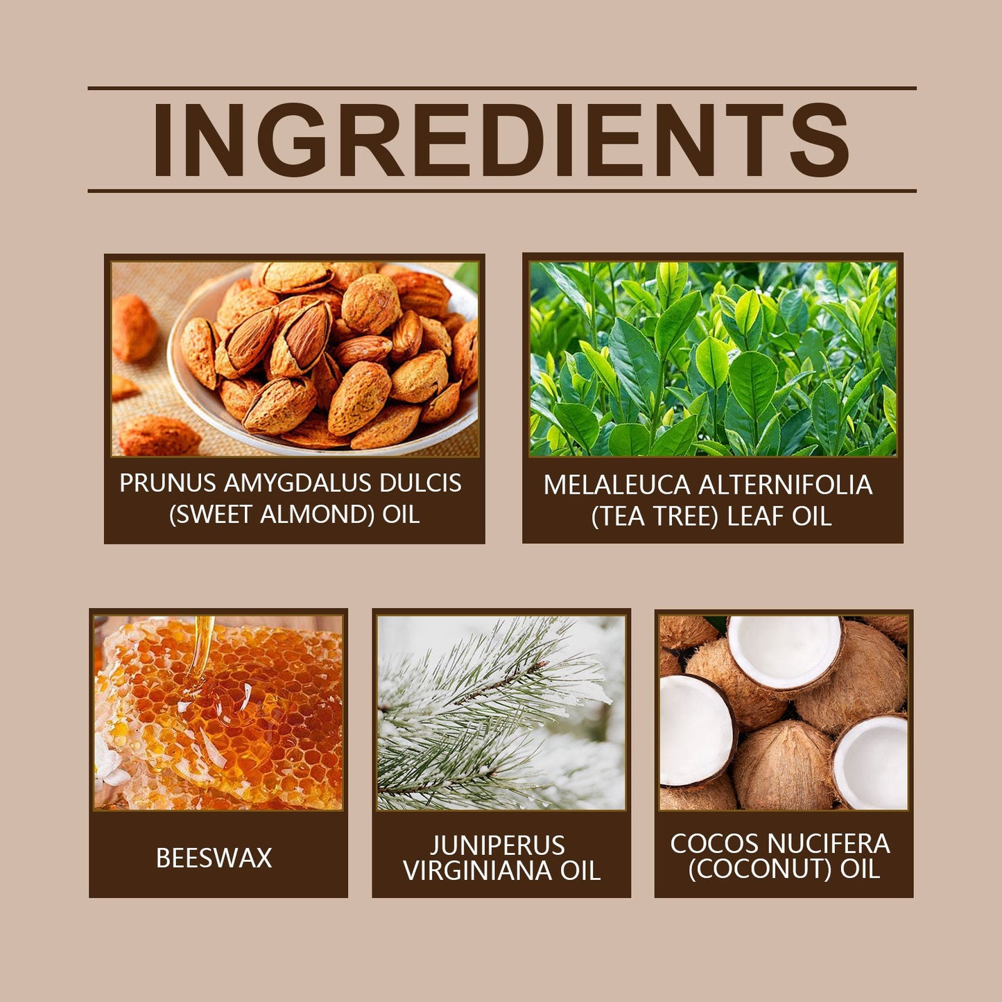 Cera para Barba de Madera de Cedro - Crema Nutritiva para Barba