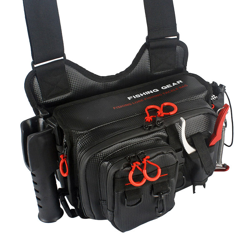 Multi Functional Waterproof Road Sub Bag Fly Fishing Bag Wood Shrimp Bag - Korvel