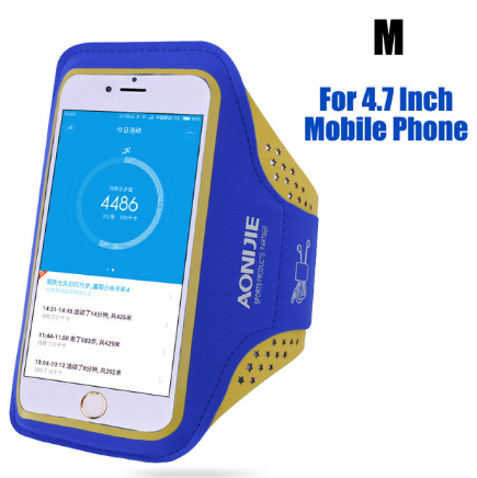 AONIJIE  Running Arm Pack Outdoor Sport Hiking Camping Gym Fitness 5.5 4.7 Inch Touch Screen iPhone 6S Mobile Phone Bag - Korvel