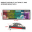 Premium RGB Wireless Gaming Keyboard with Dual-Color Keycaps