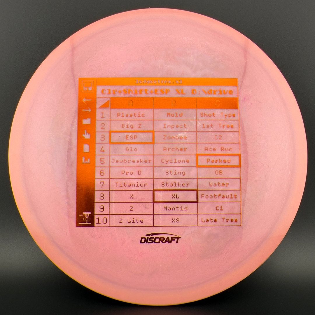 Colorshift ESP XL - Ledgestone Finale 2025 Disc Golf Driver