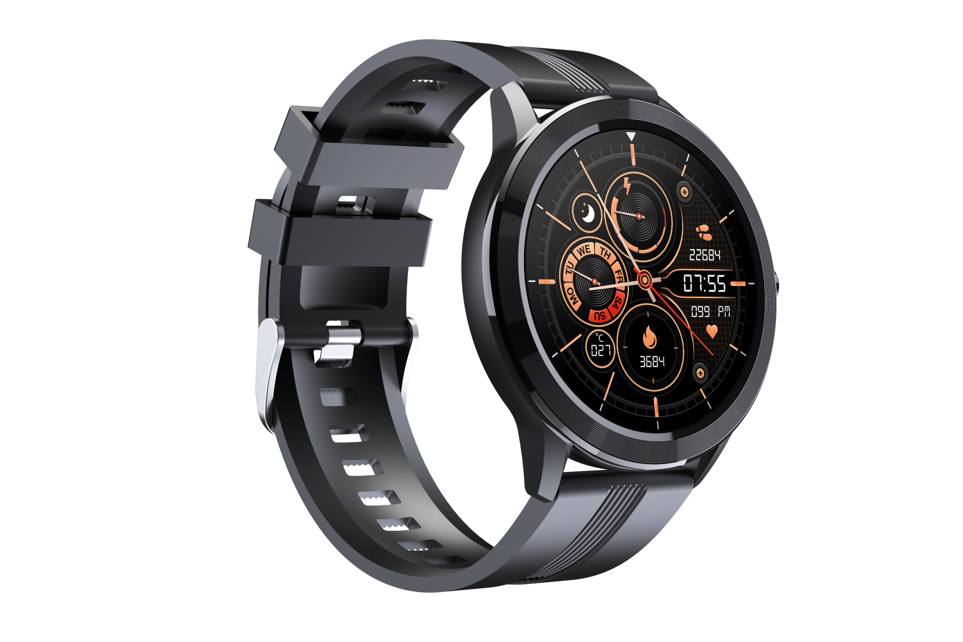QS29 smart bracelet blood oxygen health monitoring temperature detection music control sports smart watch - Korvel