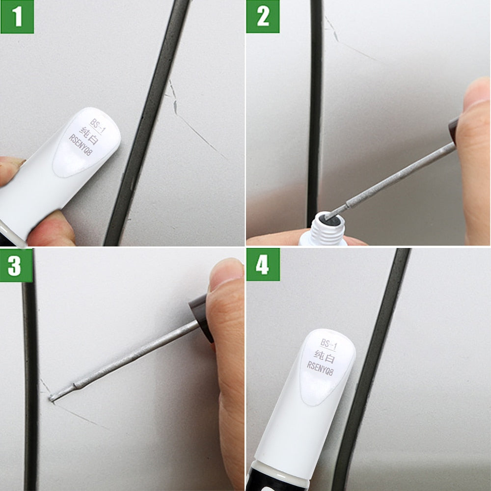 Premium Auto Paint Pen for Scratch Repair - 4 Colors