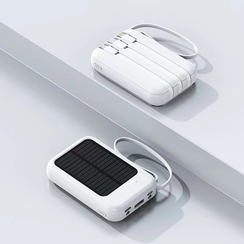 Banque d'alimentation solaire mini premium - Chargeur portable 20000mAh