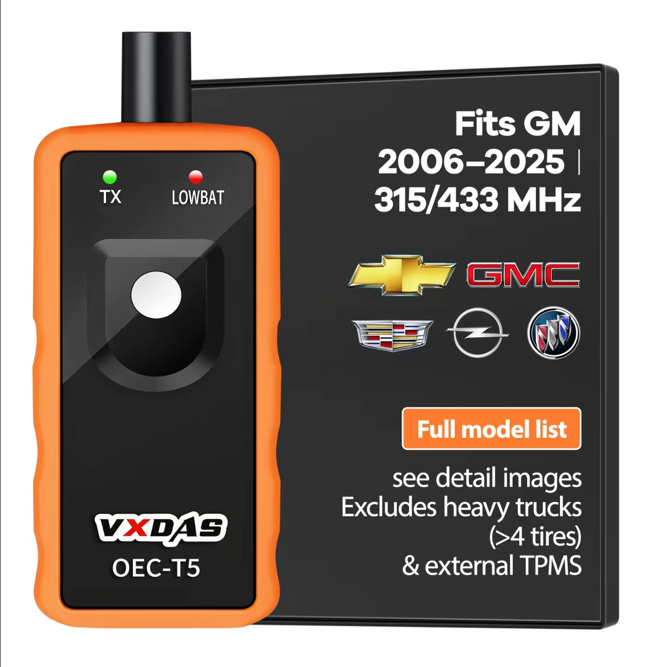 Herramienta de Activación AutoTPMS para Vehículos GM