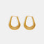 Titanium Steel U Shape Earrings - Korvel