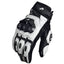 Motorcycle Gloves black Racing Genuine Leather Motorbike white Road Racing Team Glove men summer winter - Korvel