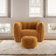 Fauteuil en Bean Bag Doux Premium avec Mousse Haute Résilience pour le Confort