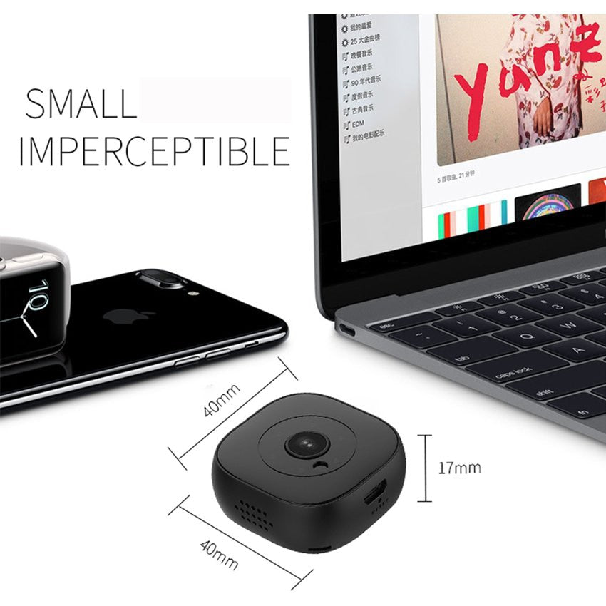 HD 1080P Mini WiFi Camera with Night Vision