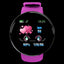 D18 Smart Bracelet Color Round Screen Heart Rate Blood Pressure Sleep Monitoring Pedometer Sports Encyclopedia Star Smart Watch - Korvel