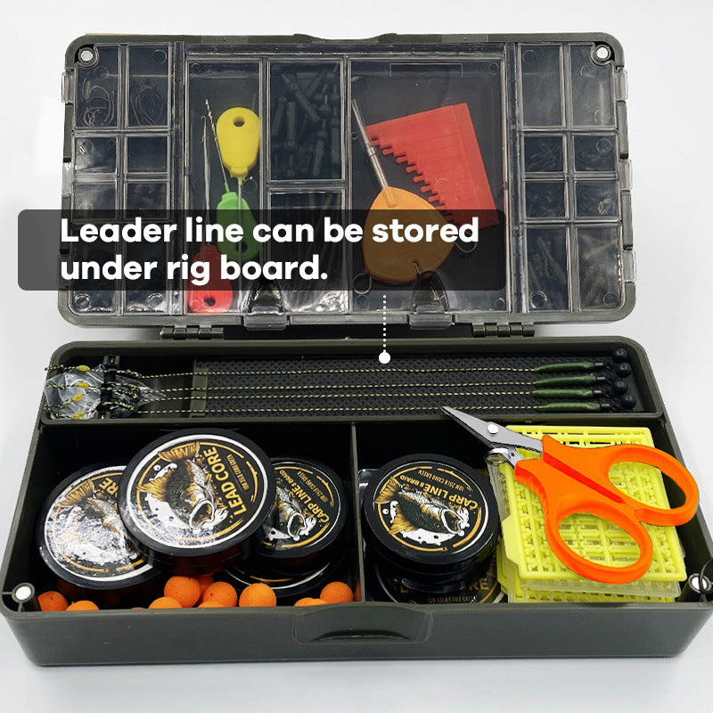 Portable Fishing Tackle Box with Magnetic Compartments