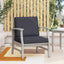 PERLA CLUB CHAIR, LIGHT GREY - Korvel