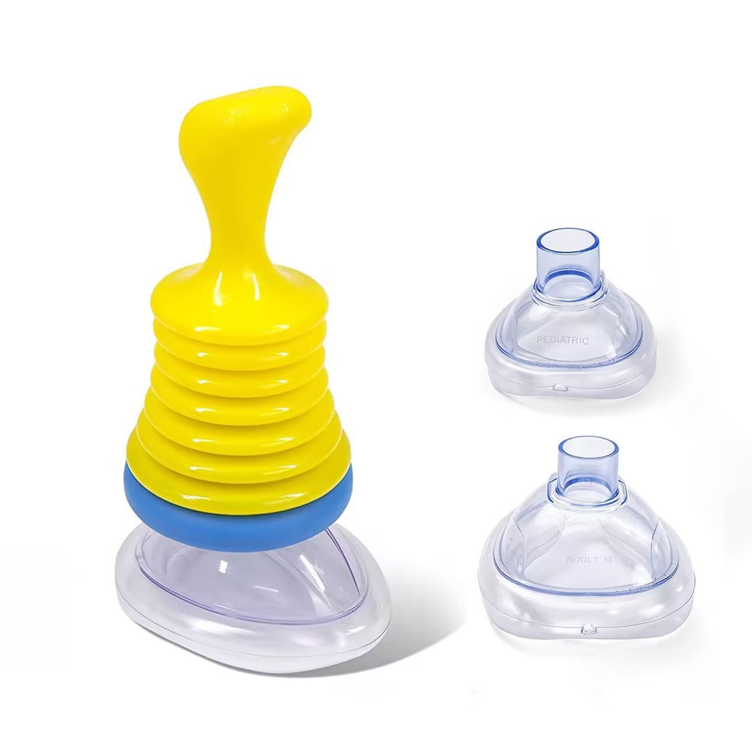 Vital capacity breathing trainer Choking emergency rescue breathing mask Choking Emergency Device - Korvel