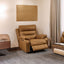 Liyasi Dual OKIN Motor Rocking and 240 Degree Swivel Single Sofa Seat recliner Chair Infinite Position - Korvel