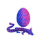 Dragon Egg 3D Printing Crystal Dragon Gem Dragon Egg Divine Dragon Storage Set Craft Gift Decoration Creative Toy Trendy Play - Korvel