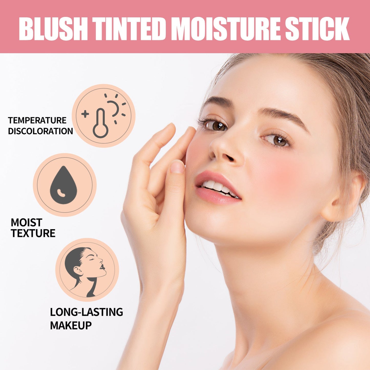 Multi-Functional Blush Stick - Natural Nude Finish