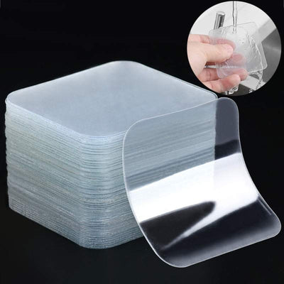 Multipurpose Transparent Double-Sided Adhesive Tape 6x6cm