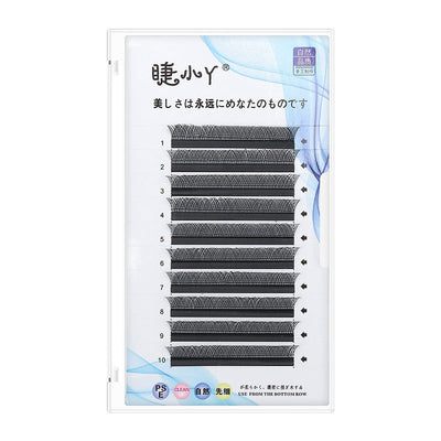 Weaving baby curved false eyelashes flowering planting eyelashes Y-shaped grafting false eyelashes - Korvel