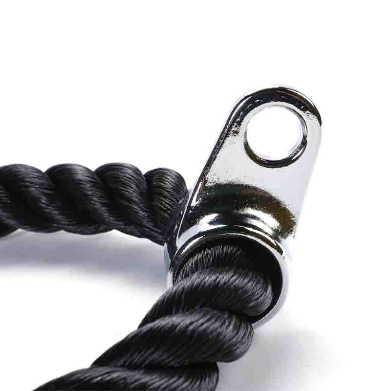 Triceps trainer biceps pull rope single double-headed rope down pull rope gantry fitness down pressure rope - Korvel