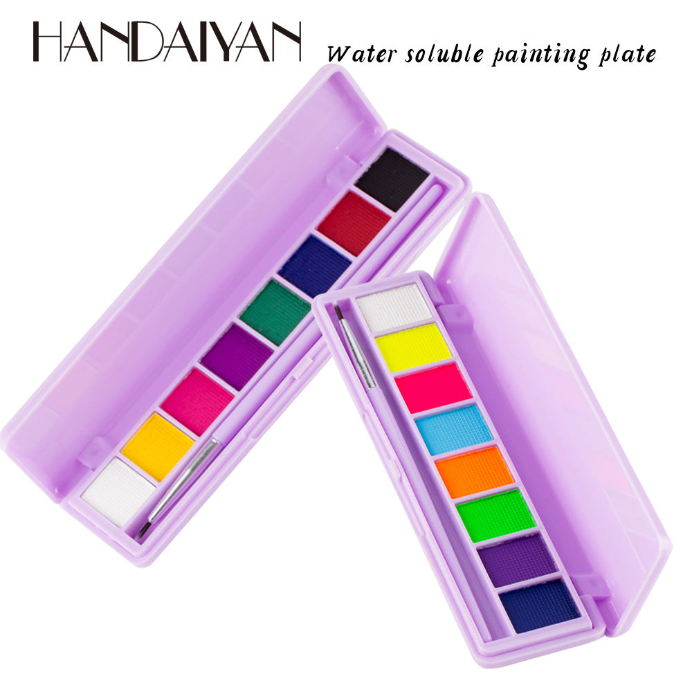HANDAIYAN Pintura Corporal y Delineador Soluble en Agua - Brillo Ultravioletas