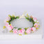 Couronne de Fleurs Artisanale pour Mariée