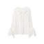 Women's Casual Long Sleeve Layered Decorative Shirt