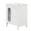 Elegant 24" Bathroom Vanity with Sink and Storage