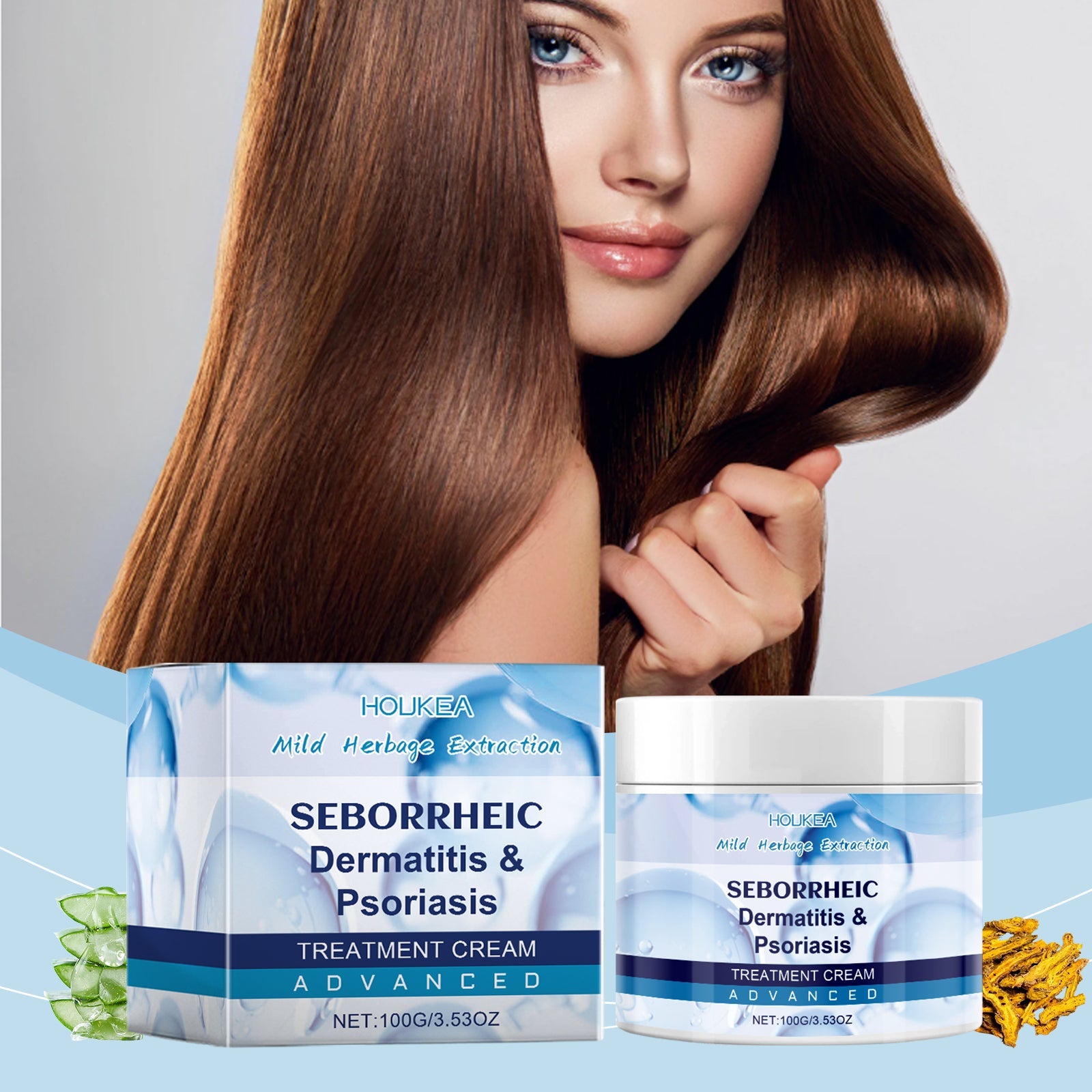 Scalp Care Cream Gently Repair Scalp Improve Dry Scalp Environment Reduce Dandruff Repair Cream - Korvel