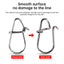 100PCS Premium Swiveles de Pesca de Acero Inoxidable