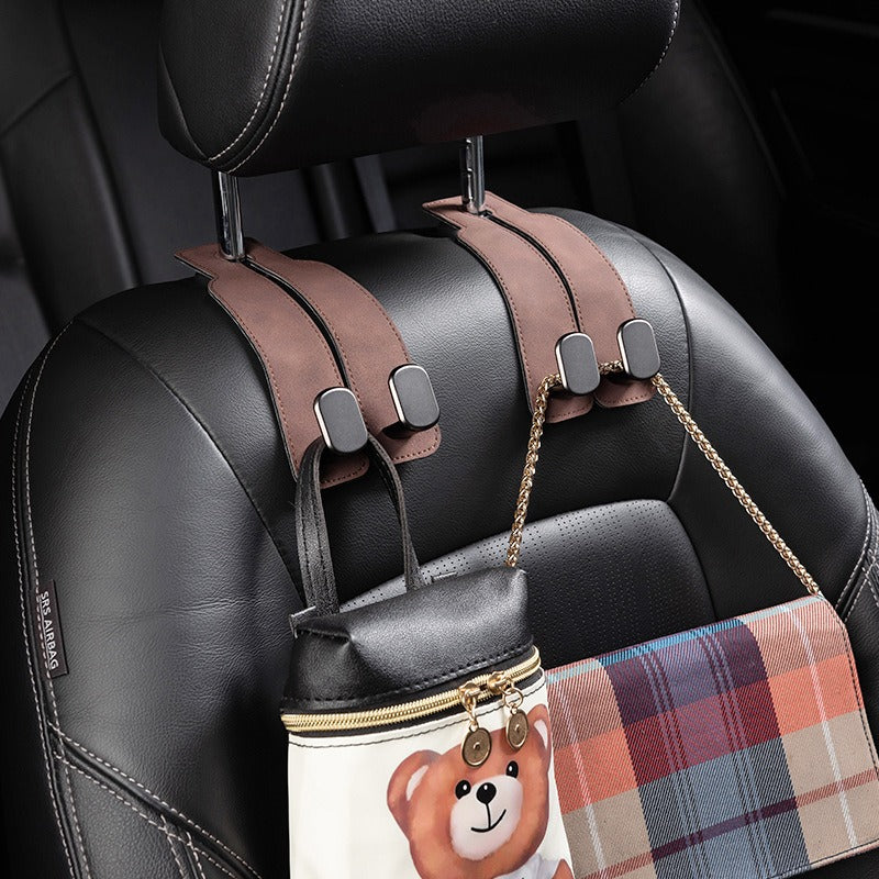 Car seat back phone holder hook - Korvel