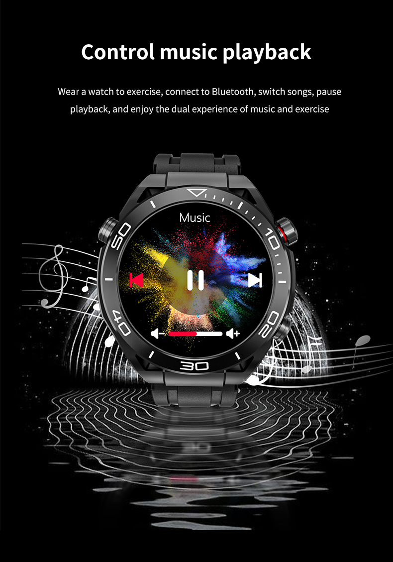 GS ultimate full touch screen smartwatch sports running Bluetooth call bracelet - Korvel