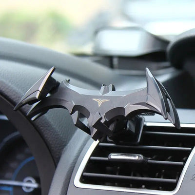 New Arrival Batman Gravity Buckle Type Car Phone Holders Air Outlet Navigation Support Frame Suitable For All 4-6.5 Inch Devices - Korvel