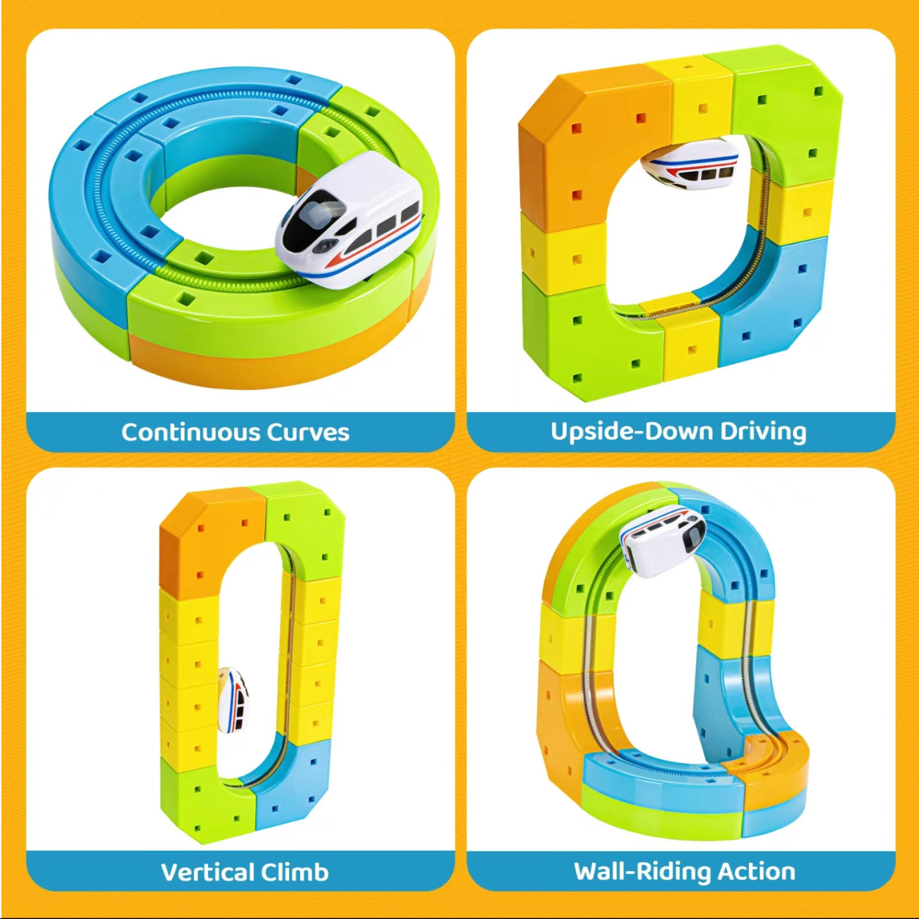 TrackBlaze Flex Train Set - Korvel