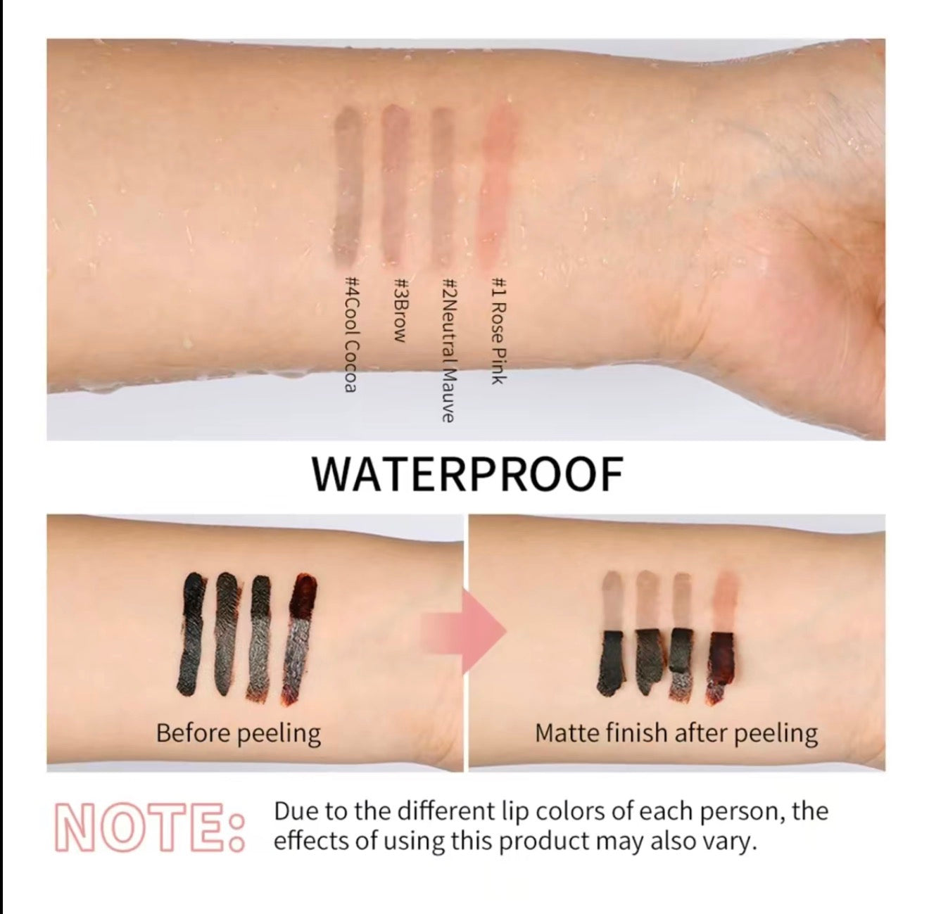 PeelLip Stain Set - Bold Lip Definition