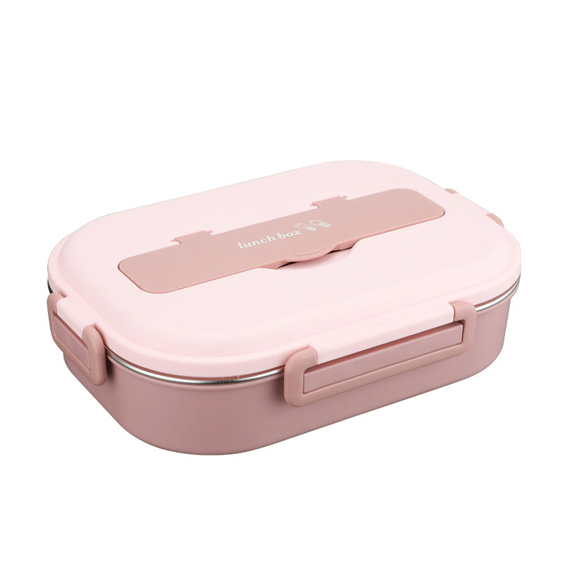Food grade microwaveable stainless steel compartment insulation lunch box - Korvel