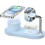 MagSafe magnetic suction three-in-one suitable for Apple mobile phone 15w wireless charging - Korvel