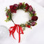 Korean style flower garland headwear, fresh flower crown, fashion show, dance party, flower crown, vacation, countryside props, - Korvel
