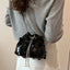 Drawstring Sequin Crossbody Bag - Korvel