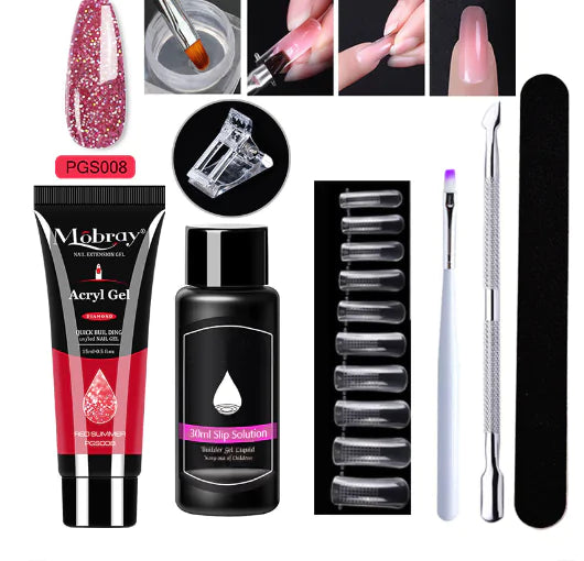 Premium Poly Nail Gel Set for Stunning Nail Art