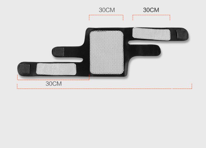 1 Pair Tourmaline Self Heating Knee Pads Magnetic Therapy Kneepad Pain Relief Arthritis Brace Support Patella Knee Sleeves Pads - Korvel