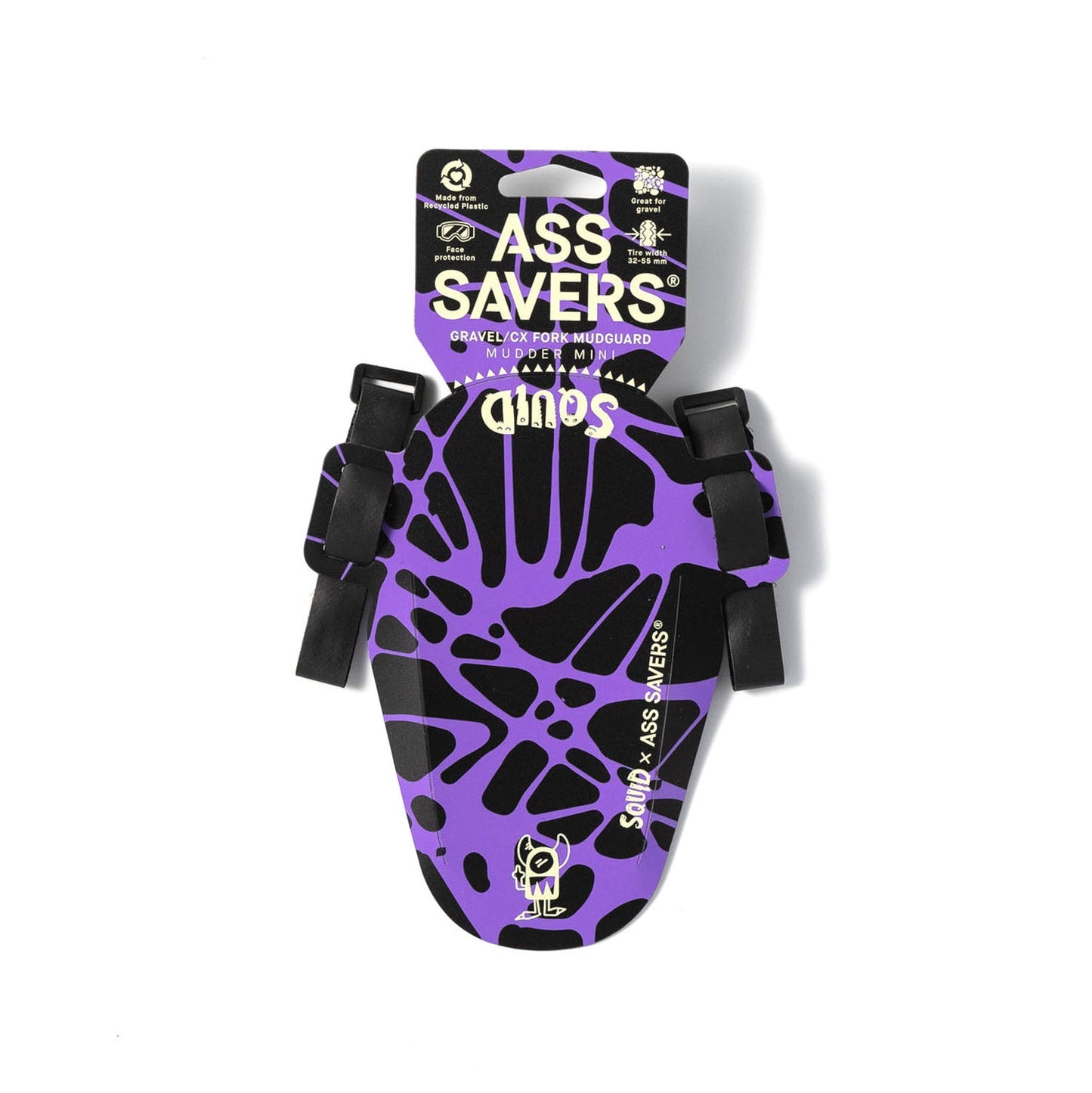 Ass Savers Mudder Mini - Garde-boue avant compact pour gravel et VTT