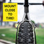 Ass Savers Win Wing 2 Gravel Rear Mudguard with Black Wishbone Technology - Korvel