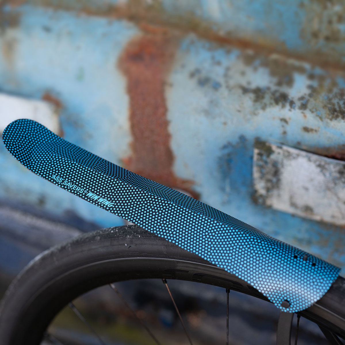 Garde-boue arrière Ass Savers Win Wing 2 avec wishbone noir
