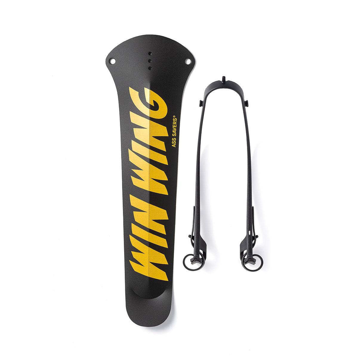 Garde-boue arrière Ass Savers Win Wing 2 avec wishbone noir