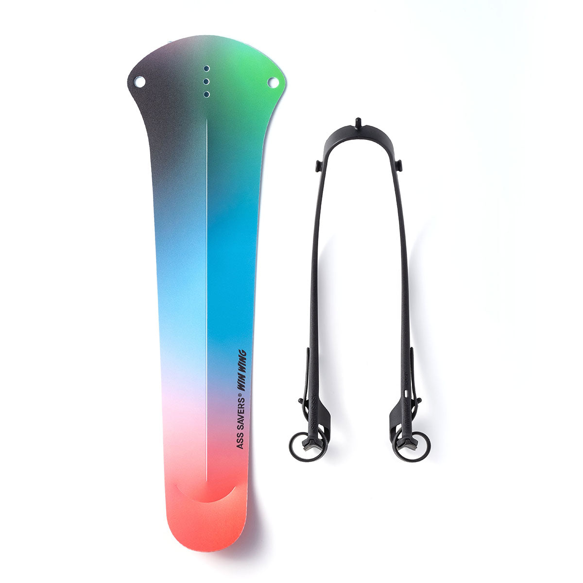 Garde-boue arrière Ass Savers Win Wing 2 avec wishbone noir
