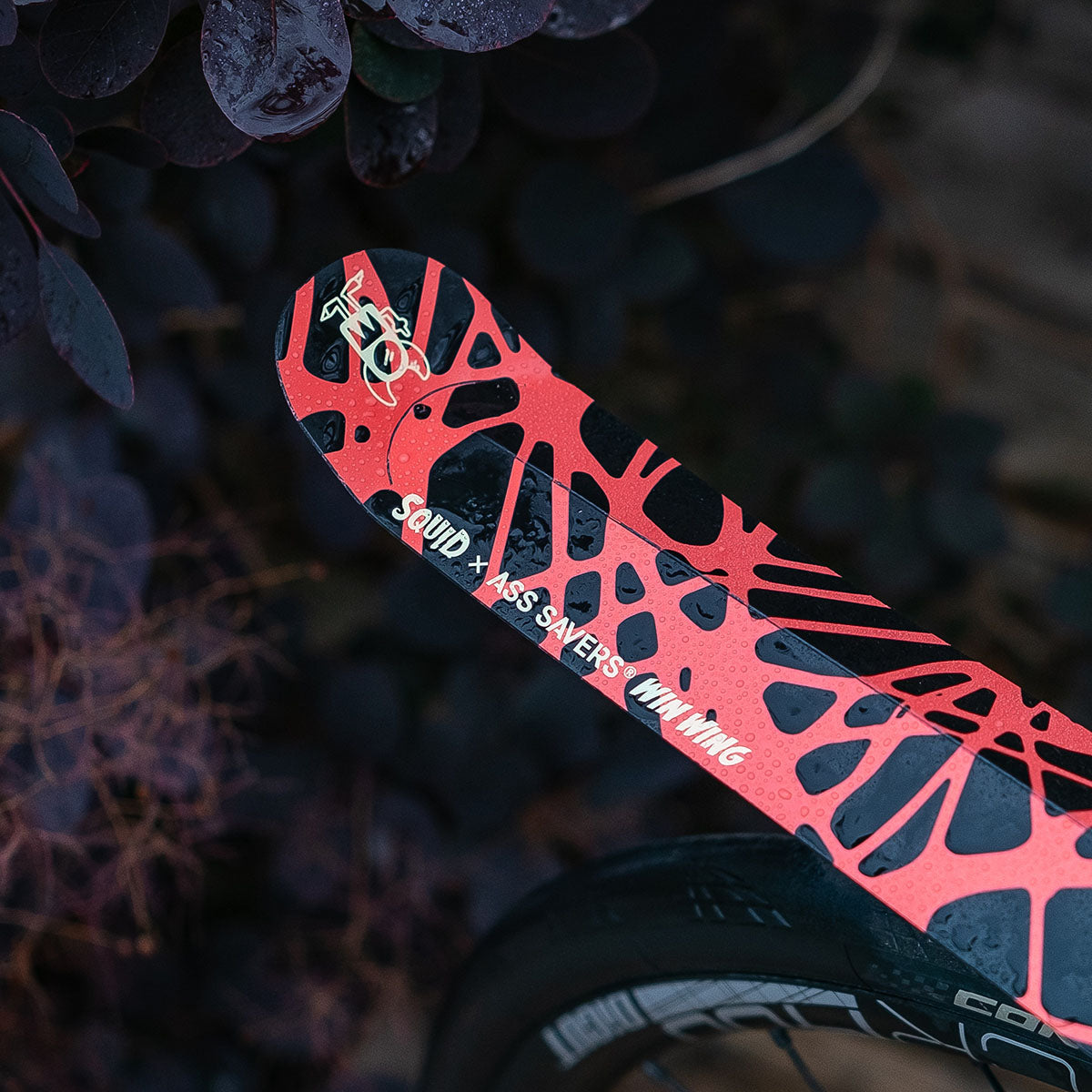 Garde-boue arrière Ass Savers Win Wing 2 avec wishbone noir
