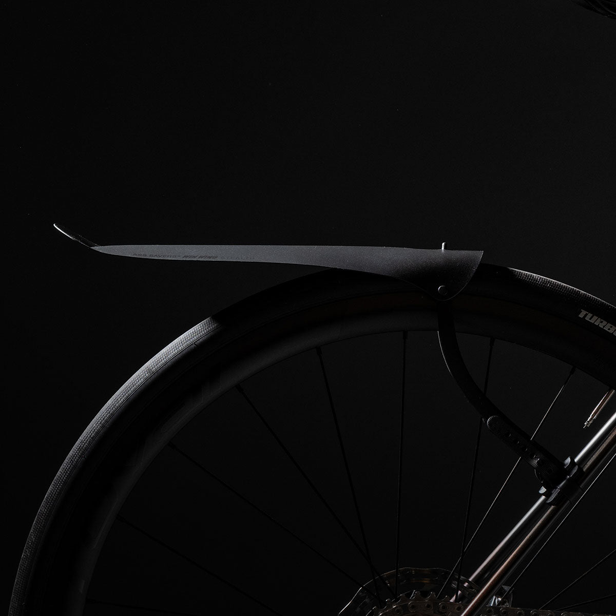 Garde-boue arrière Ass Savers Win Wing 2 avec wishbone noir