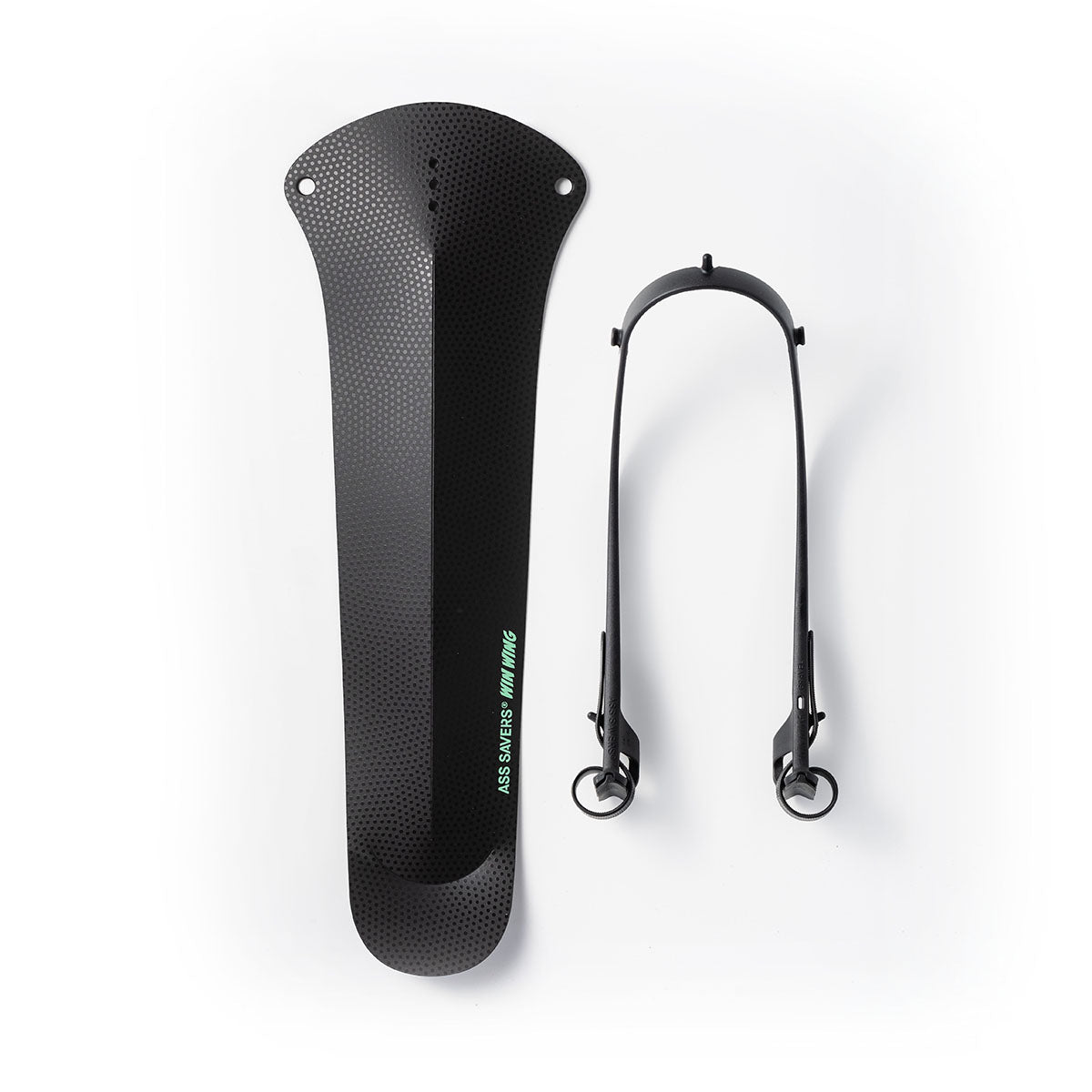 Ass Savers Win Wing 2 Gravel Rear Mudguard with Black Wishbone Technology - Korvel
