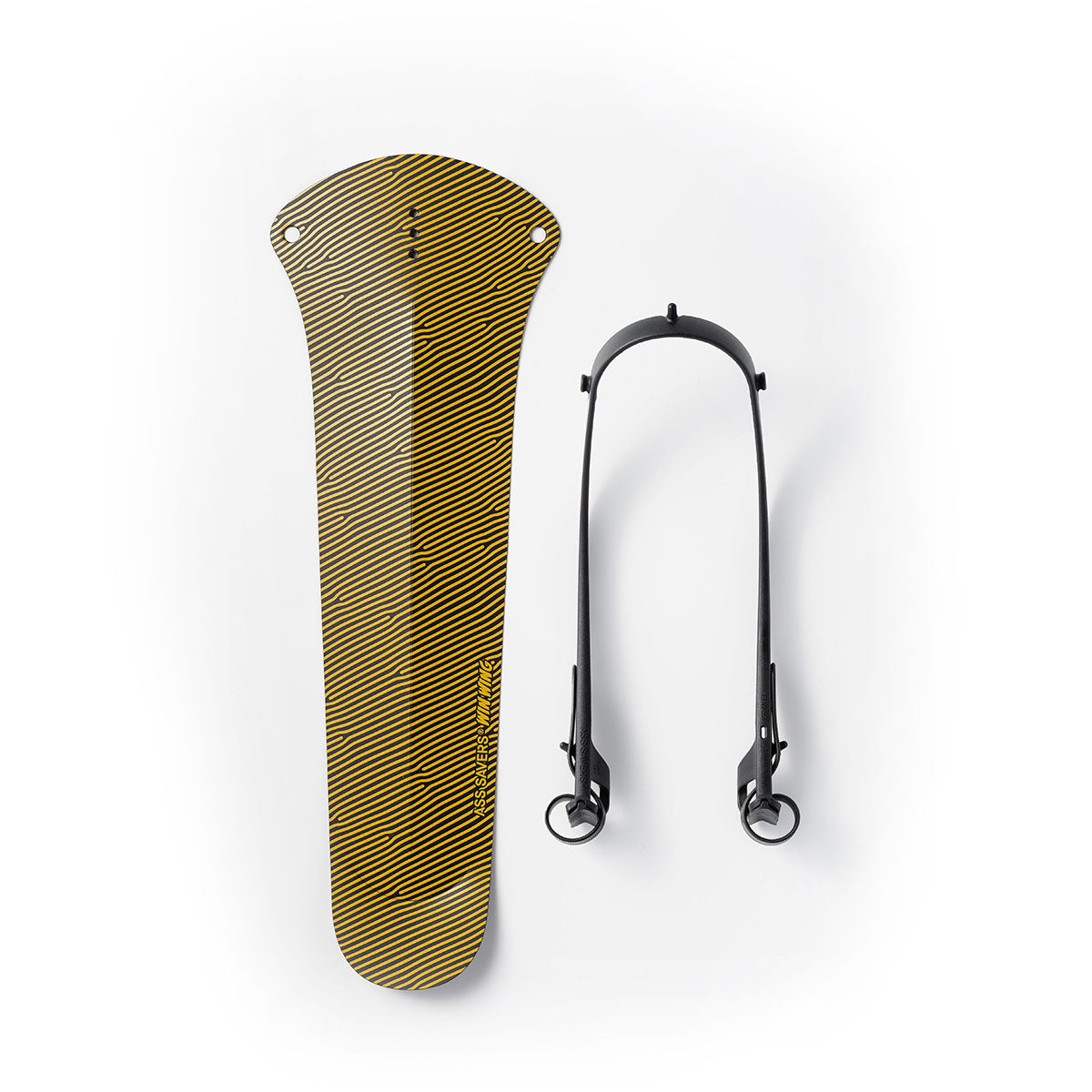 Ass Savers Win Wing 2 Gravel Rear Mudguard with Black Wishbone Technology - Korvel