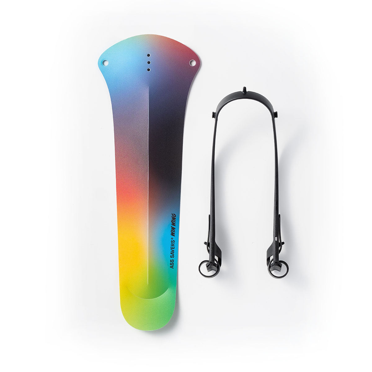Ass Savers Win Wing 2 Gravel Rear Mudguard with Black Wishbone Technology - Korvel